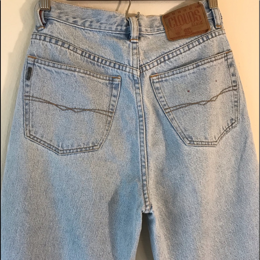 #HP 🥳💥 Mom Jeans | Clouds - Vintage 👖 - Picture 5 of 7